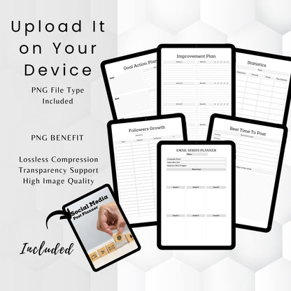 Social Media Post Planner Bundle