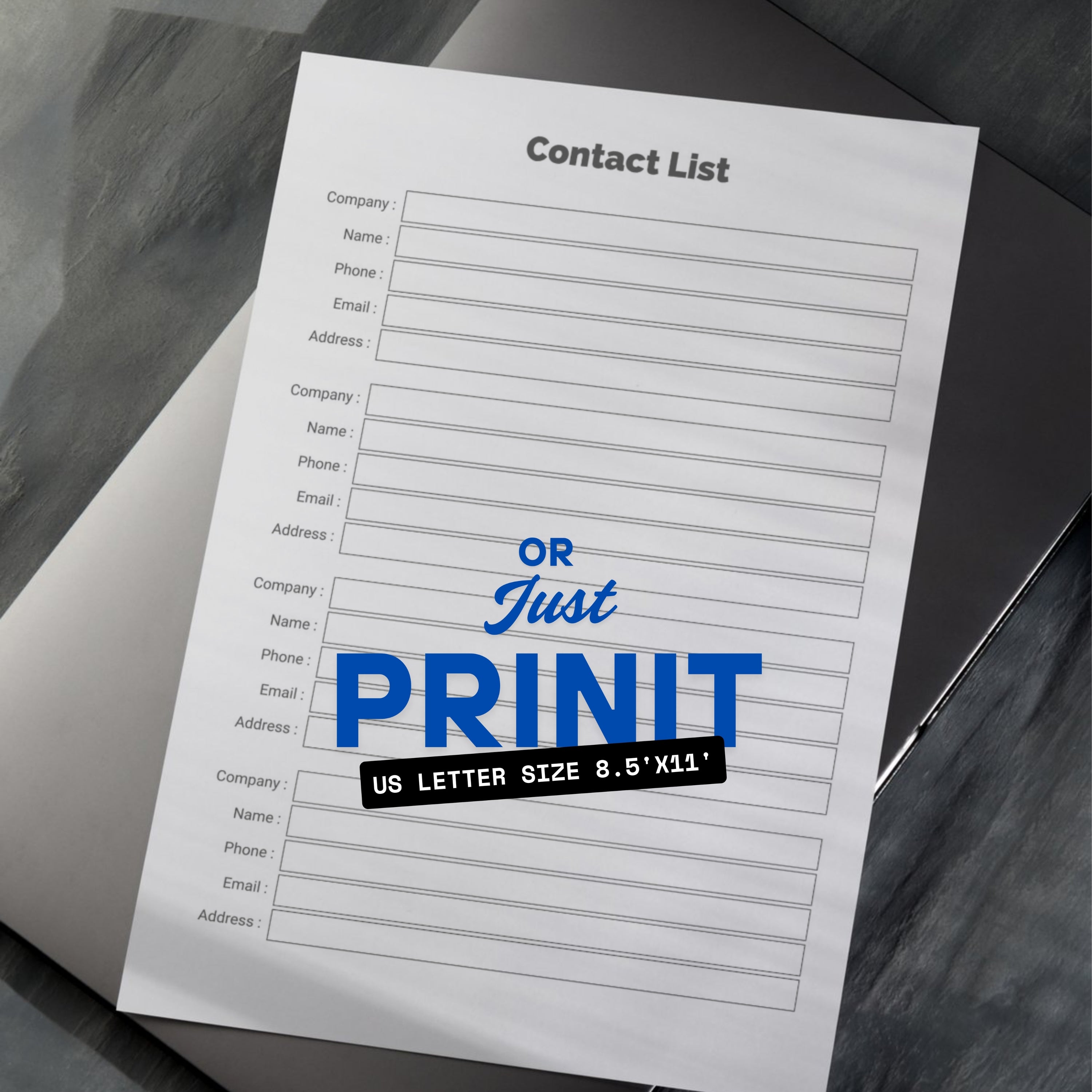 Contact List PDF Paper V2