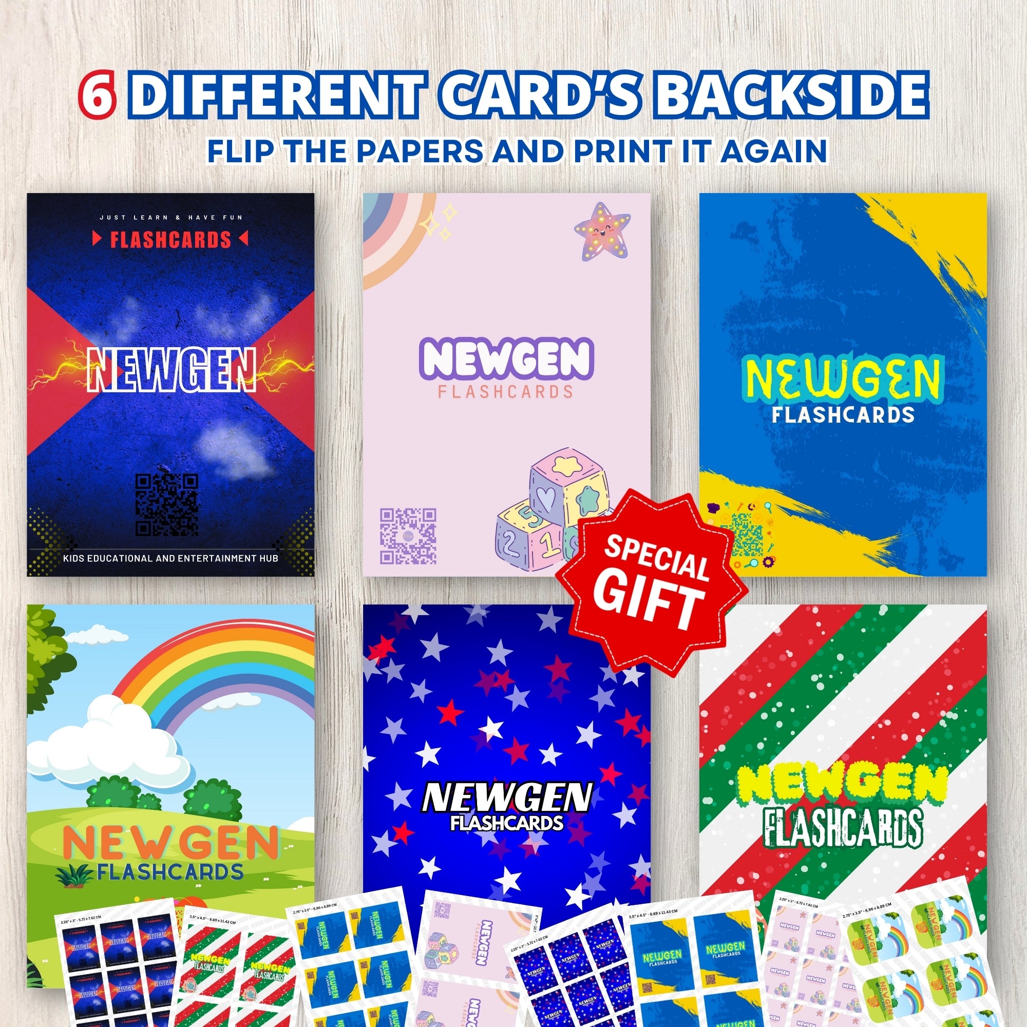 Sea Creatures English-French Flashcards