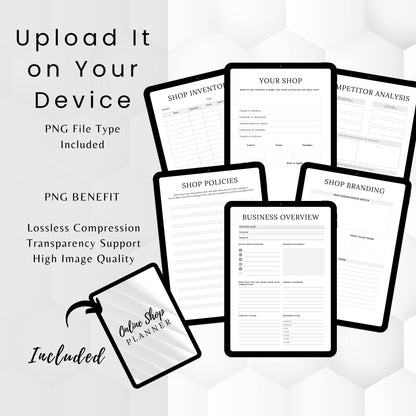 Online Shop Planner Bundle