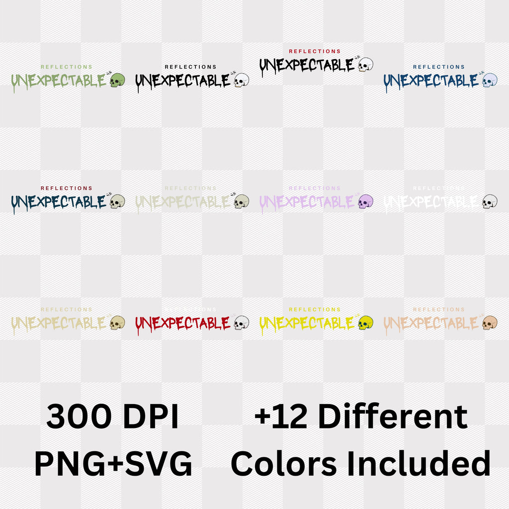 Reflections Unexpectable - Dark Philosophical Statement Artwork