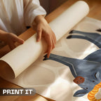 Pure Love - Buffalo & Birds Friendship Wall Art