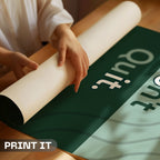 Don't Quit Motivational Wall Art