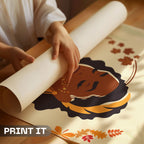 Girls With Dreams Become Women With Visions - Autumn Empowerment Wall Art