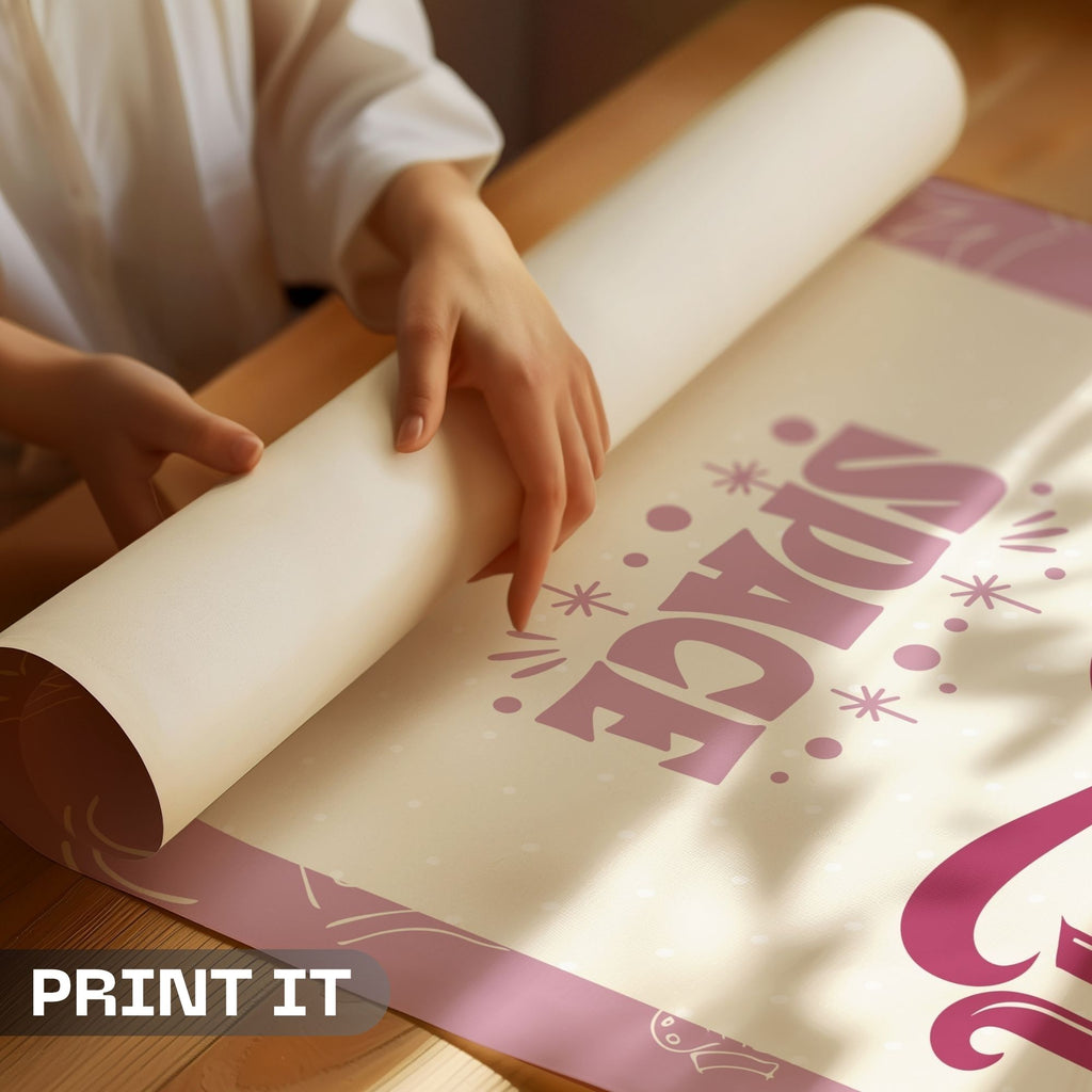 Queen Space - Royal Empowerment Wall Art