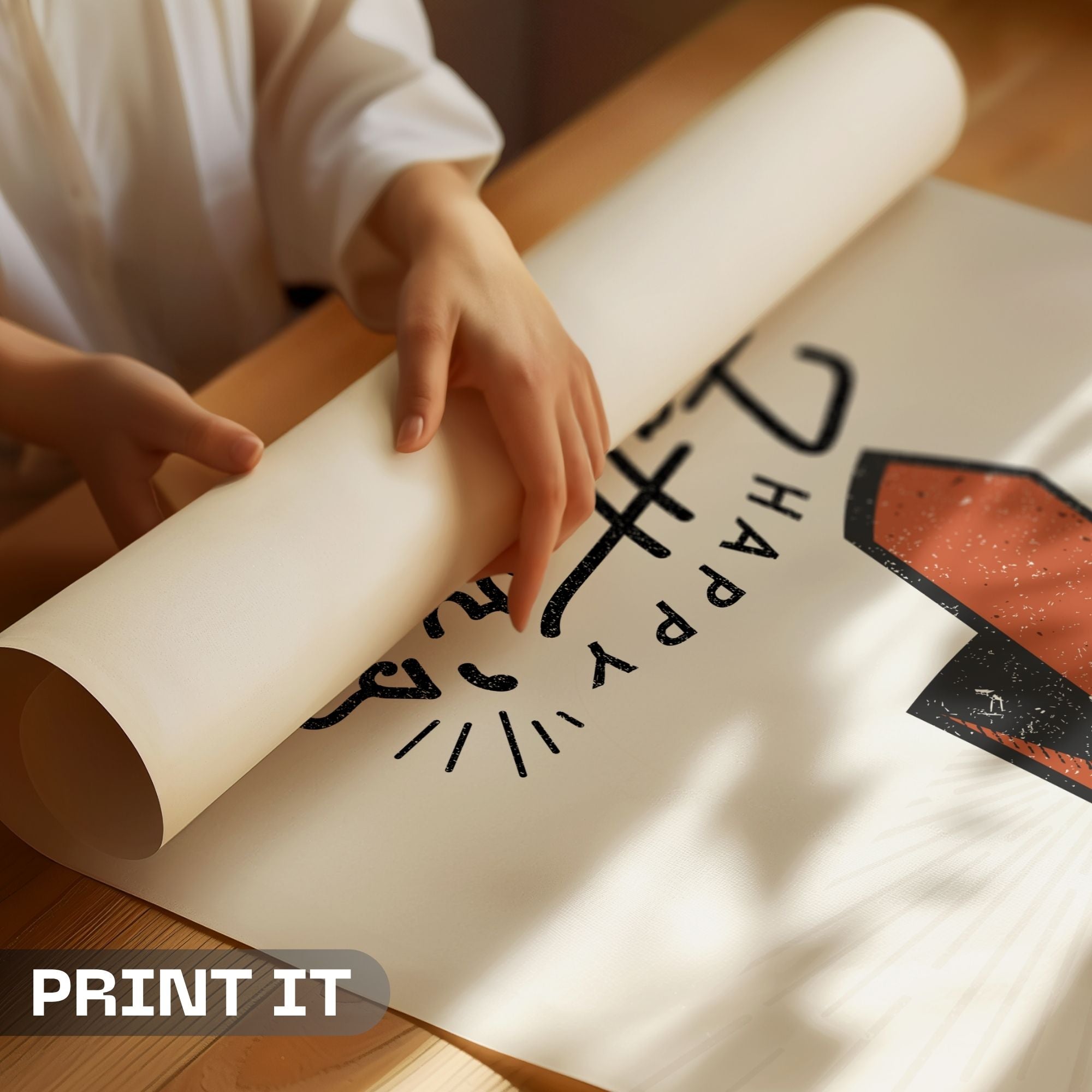 Happy Father's Day - Premium Wall Art for Best Dad Ever