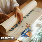 Winter With Love - Cozy Iced Time Landscape Wall Art