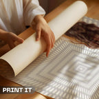 Infinite Perspective - Contemplative Woman Wall Art