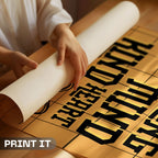 Strong Mind Kind Heart - Modern Abstract Grid Wall Art