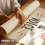 Be The Voice, Not The Echo - Empowerment Wall Art