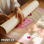 Super Girl Power - Glamorous Confidence Wall Art