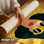 Danger: Safe Zone - Bold Confidence Wall Art