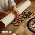 Time Is A Unit - Measure Of Life Vintage Wall Art