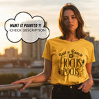 Just A Bunch Of Hocus Pocus - Witchy Halloween Magic Spell Statement Artwork