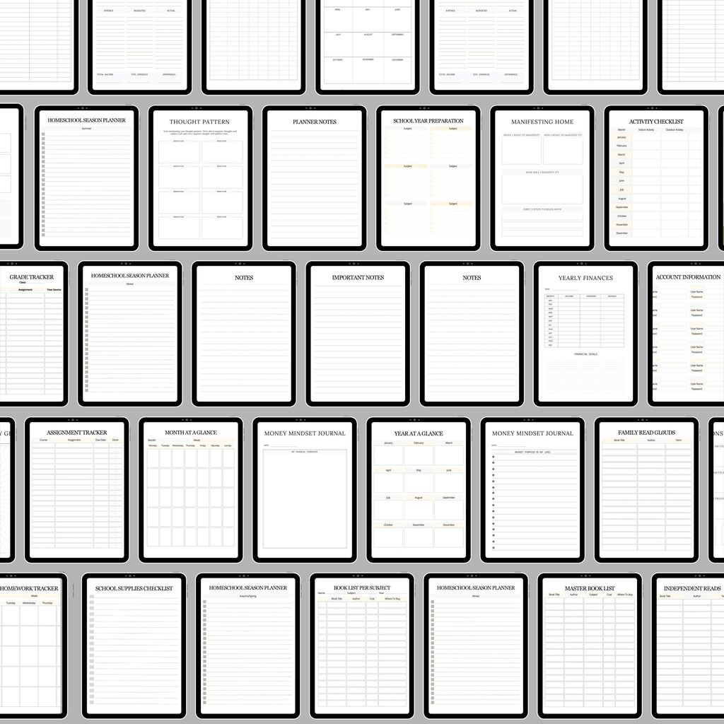 2026 Home Collegian Planner Bundle