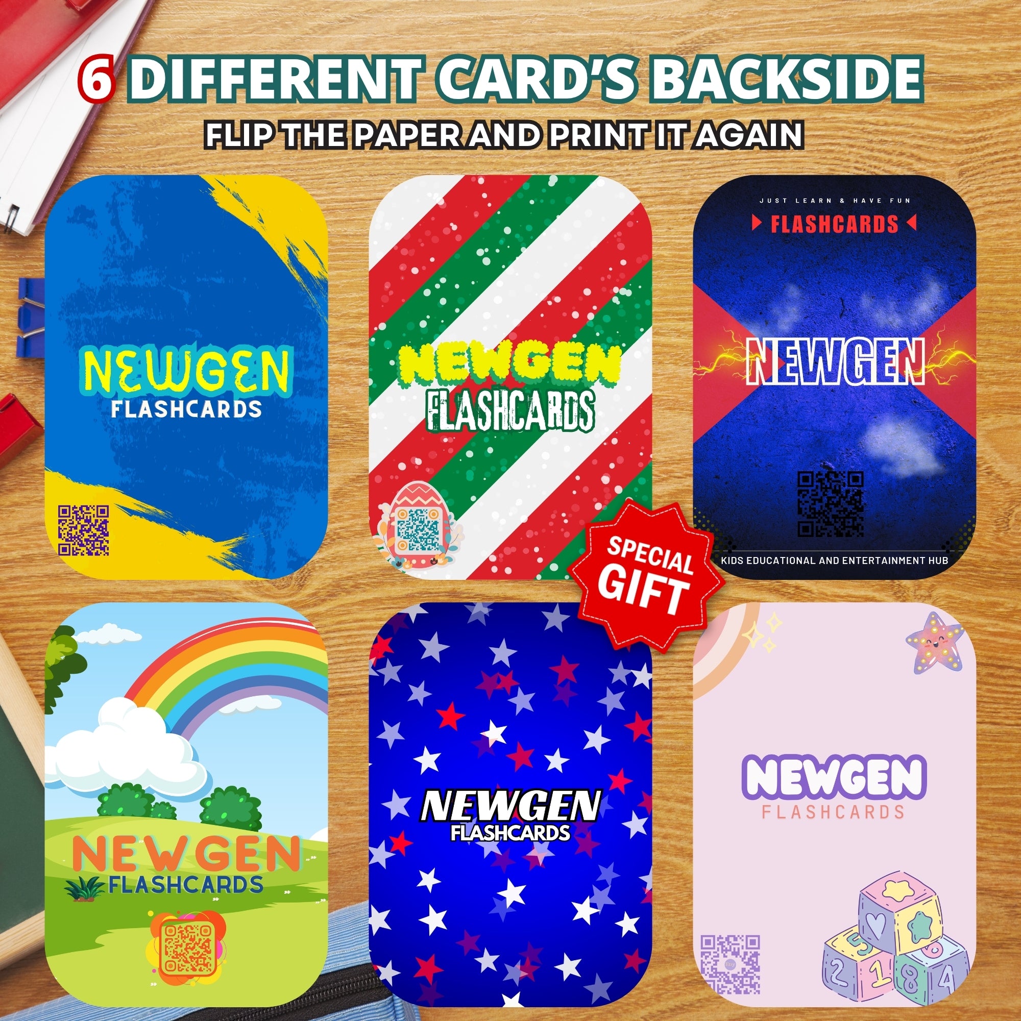 The Challenger Kids Flashcards