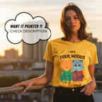 I Have Four Moods - Thanks For Understanding - Emotional Range Mental Health Humor Statement Artwork