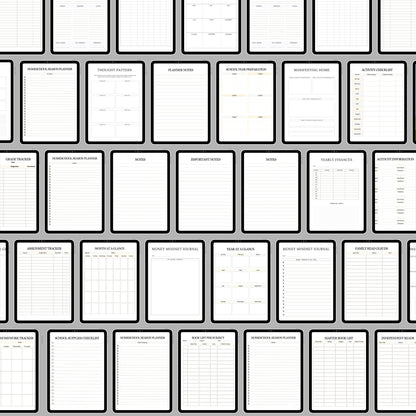 Home Collegian Planner Bundle