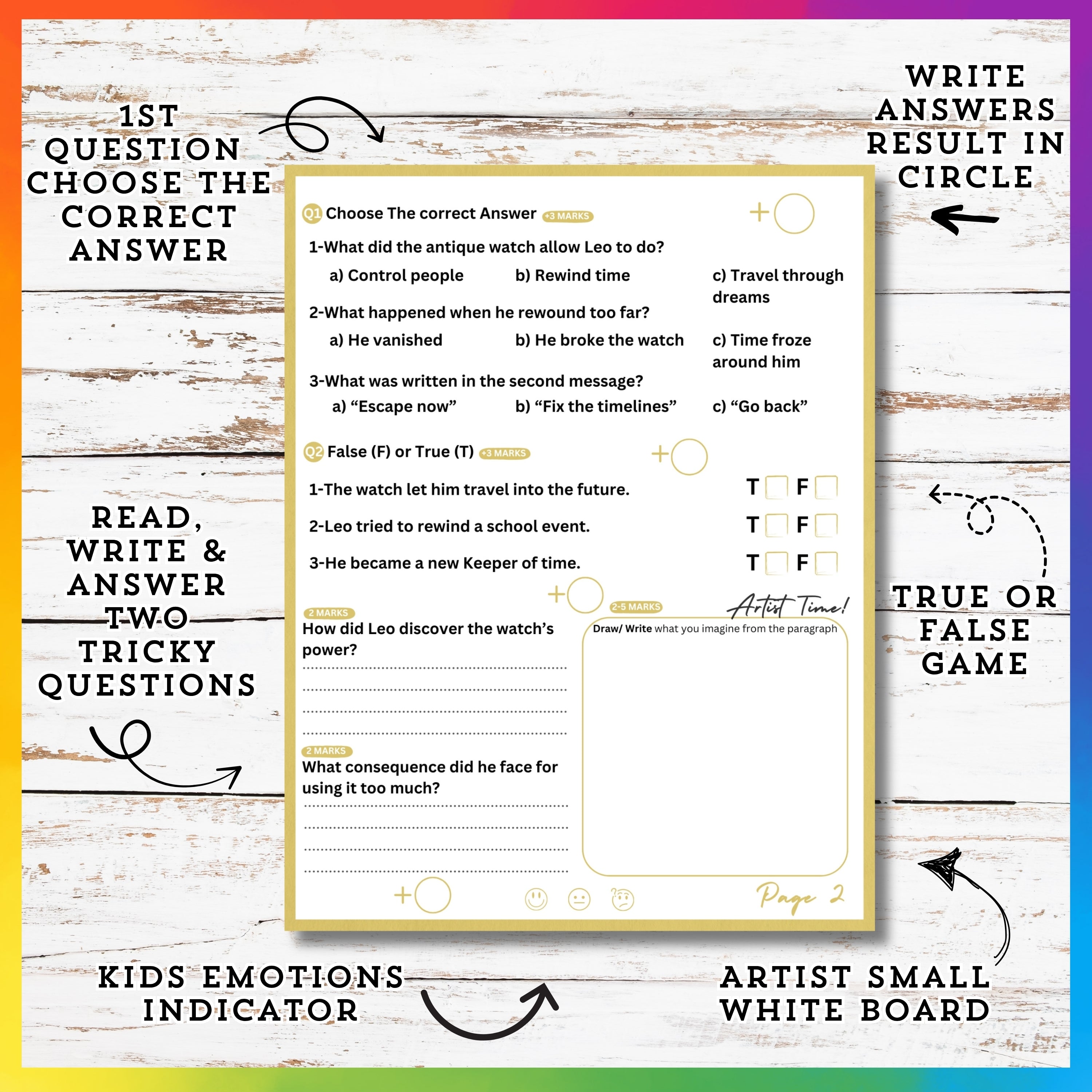 Time & Clocks' Reading Stories