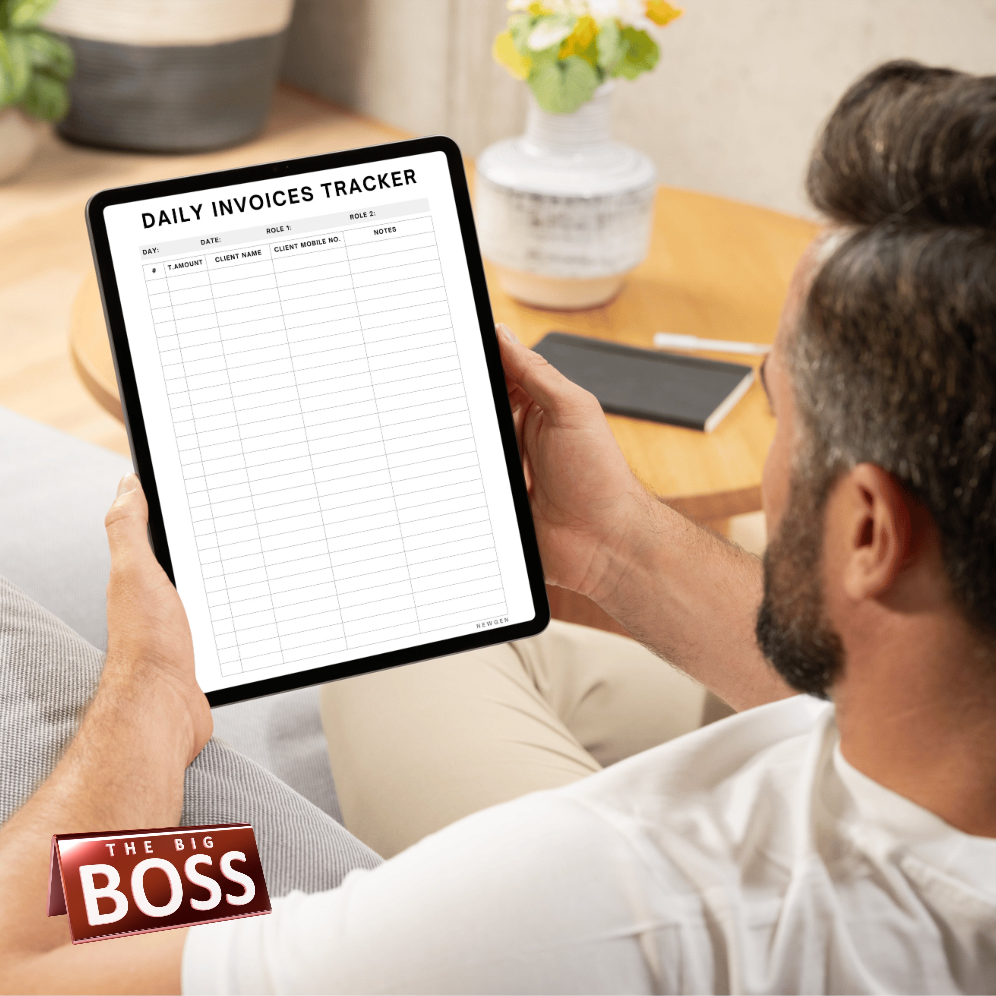Daily Invoices Tracker PDF