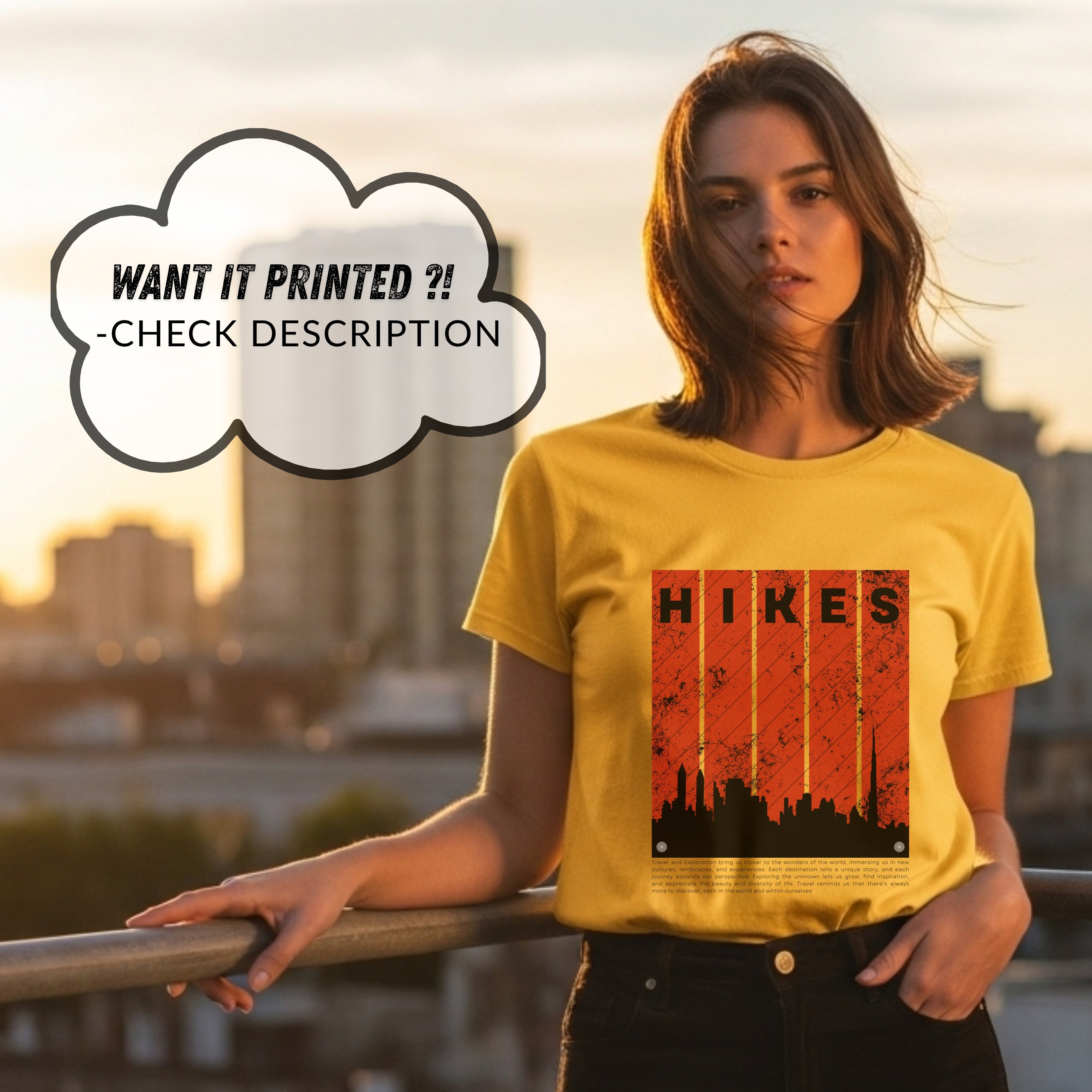 Hikes Adventures Awaits Beyond Fears - Outdoor Exploration Travel Statement Artwork