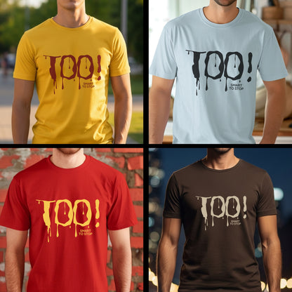 Too Smart To Stop - Horror Dripping Statement Artwork