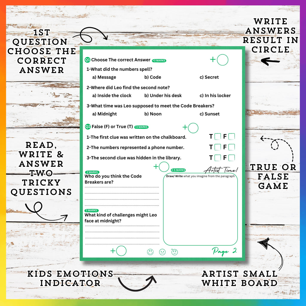 Logic Reading Stories