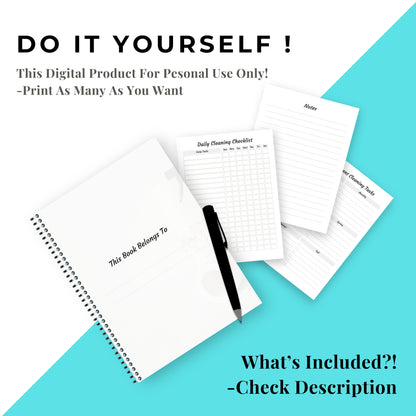 Cleanning Planner Bundle