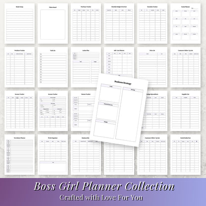 Boss Girl Planner Bundle