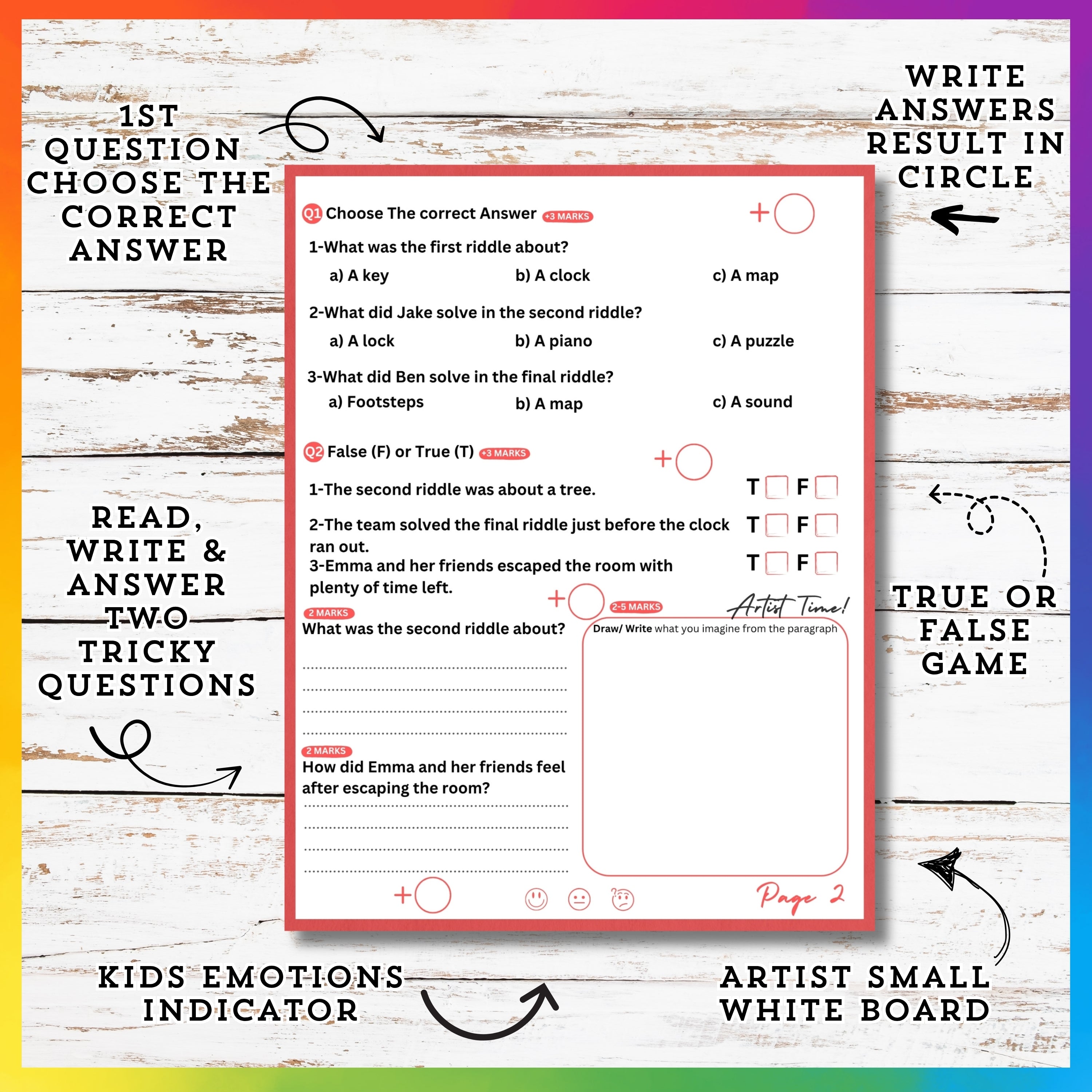 Puzzel Reading Stories