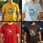 Shark Play - Ocean Adventure Playful Statement Artwork