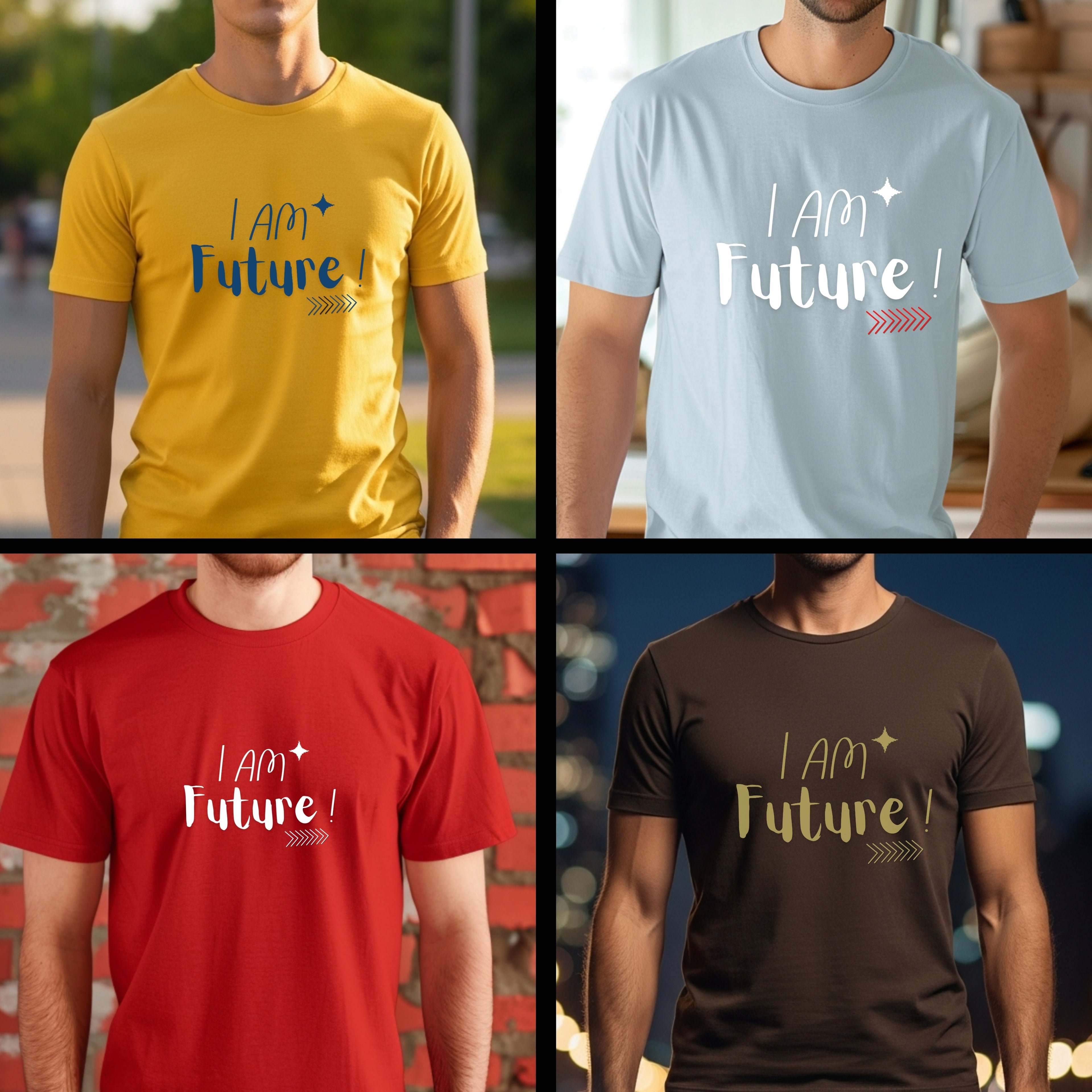 I Am Future - Motivational Affirmation Statement Artwork