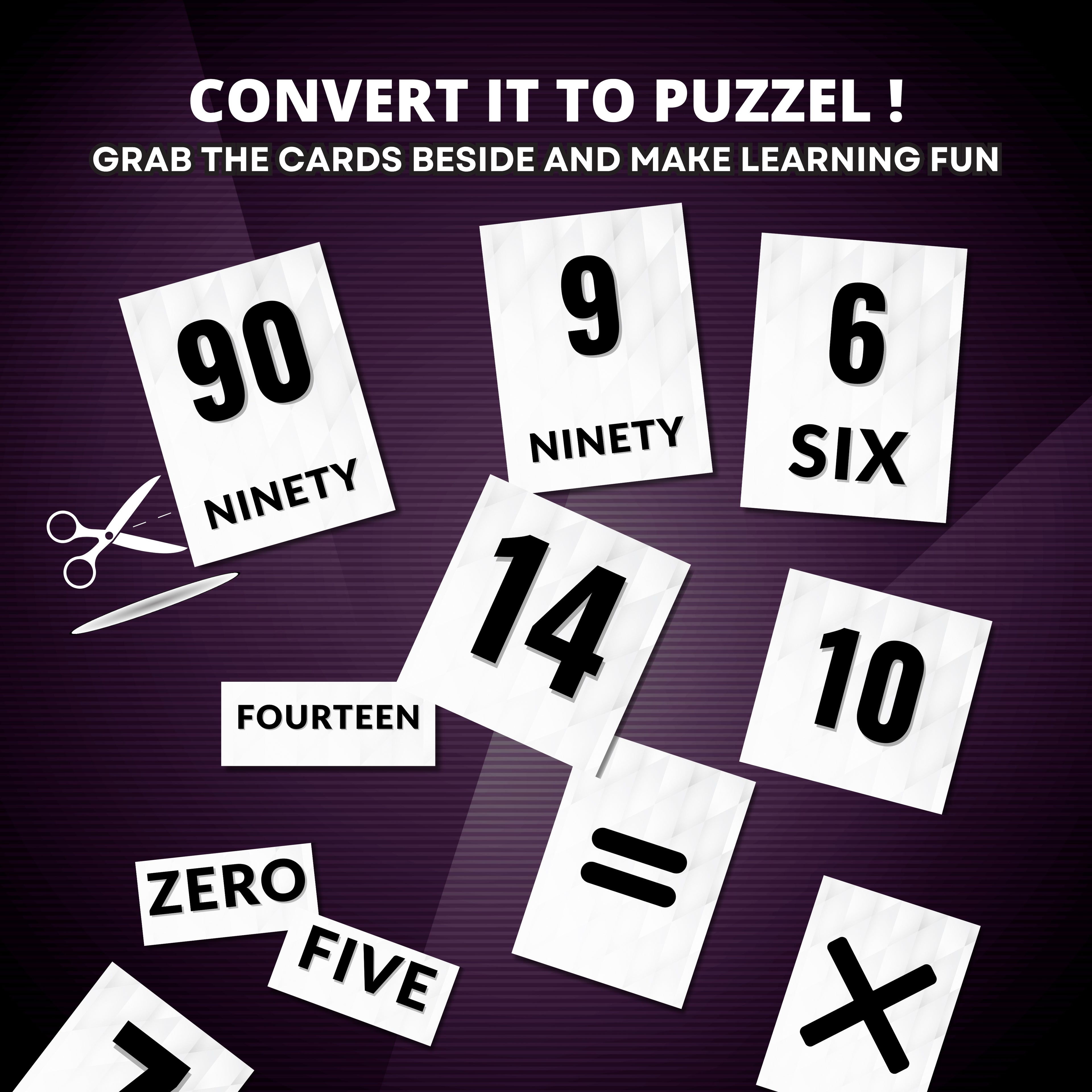 Number Flashcards - Fun Math Course