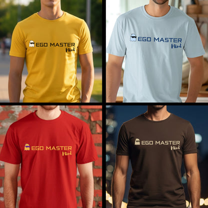 Ego Master Mind - Self-Awareness Minimalist Statement Artwork