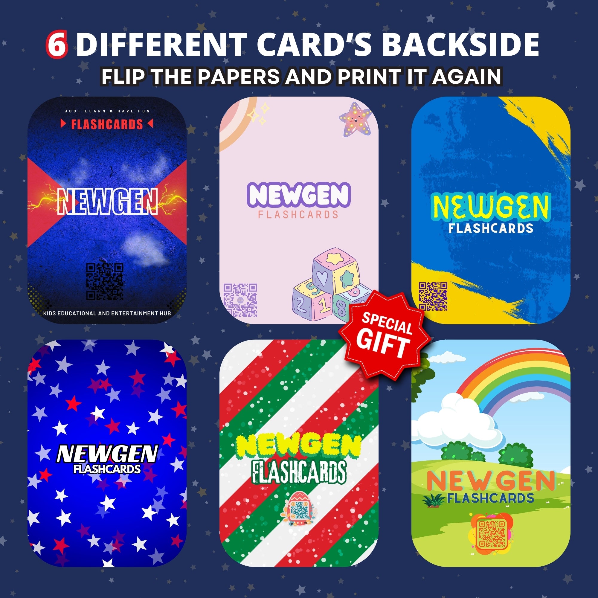 Shapes and Colors Flashcards