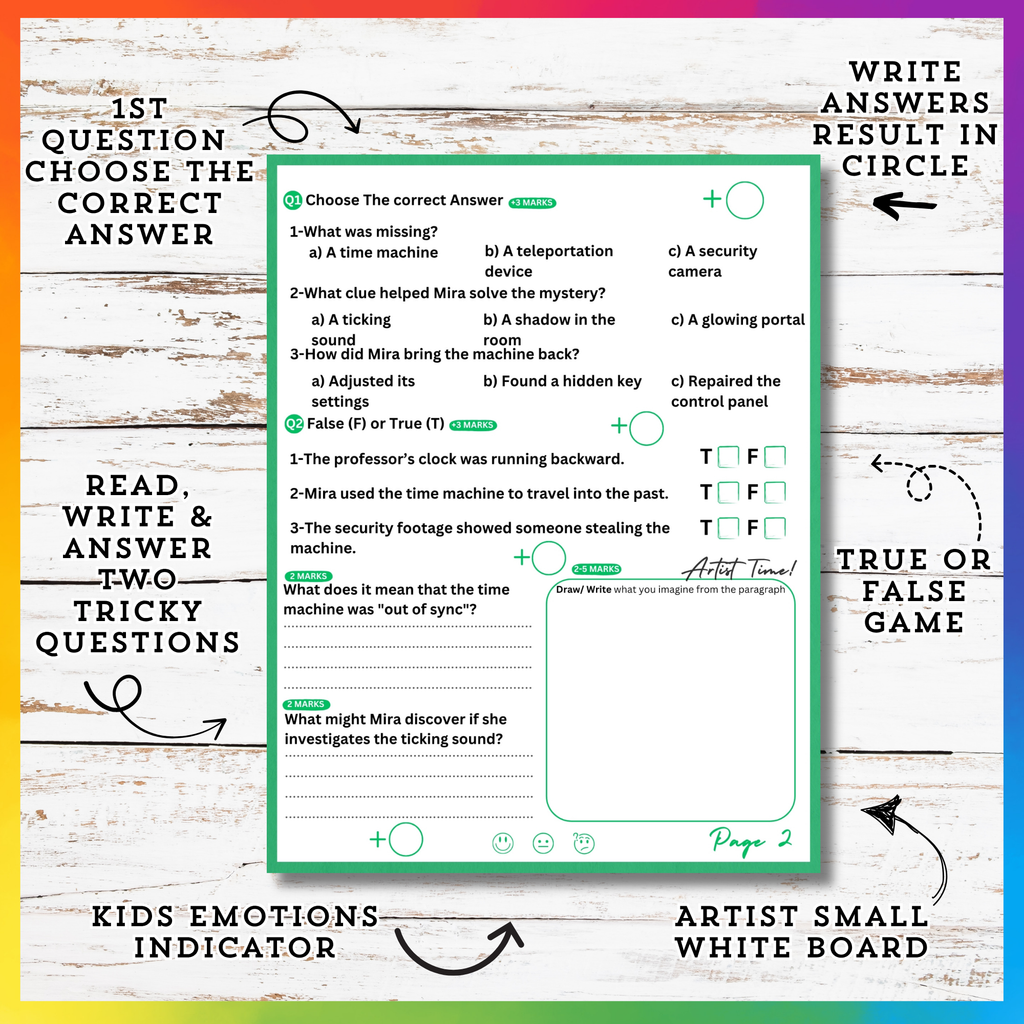 Logic Reading Stories