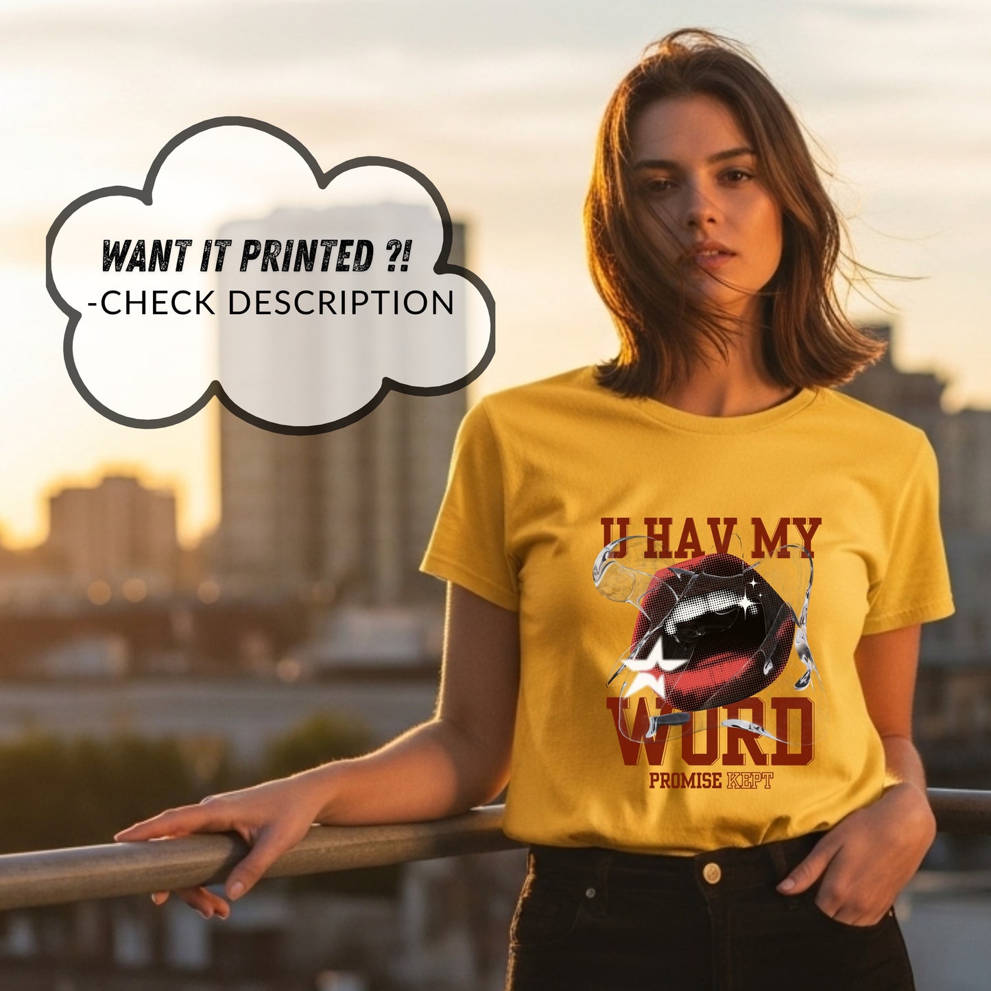 U Hav My Word Promise Kept - Astronaut Integrity Commitment Trust Statement Artwork