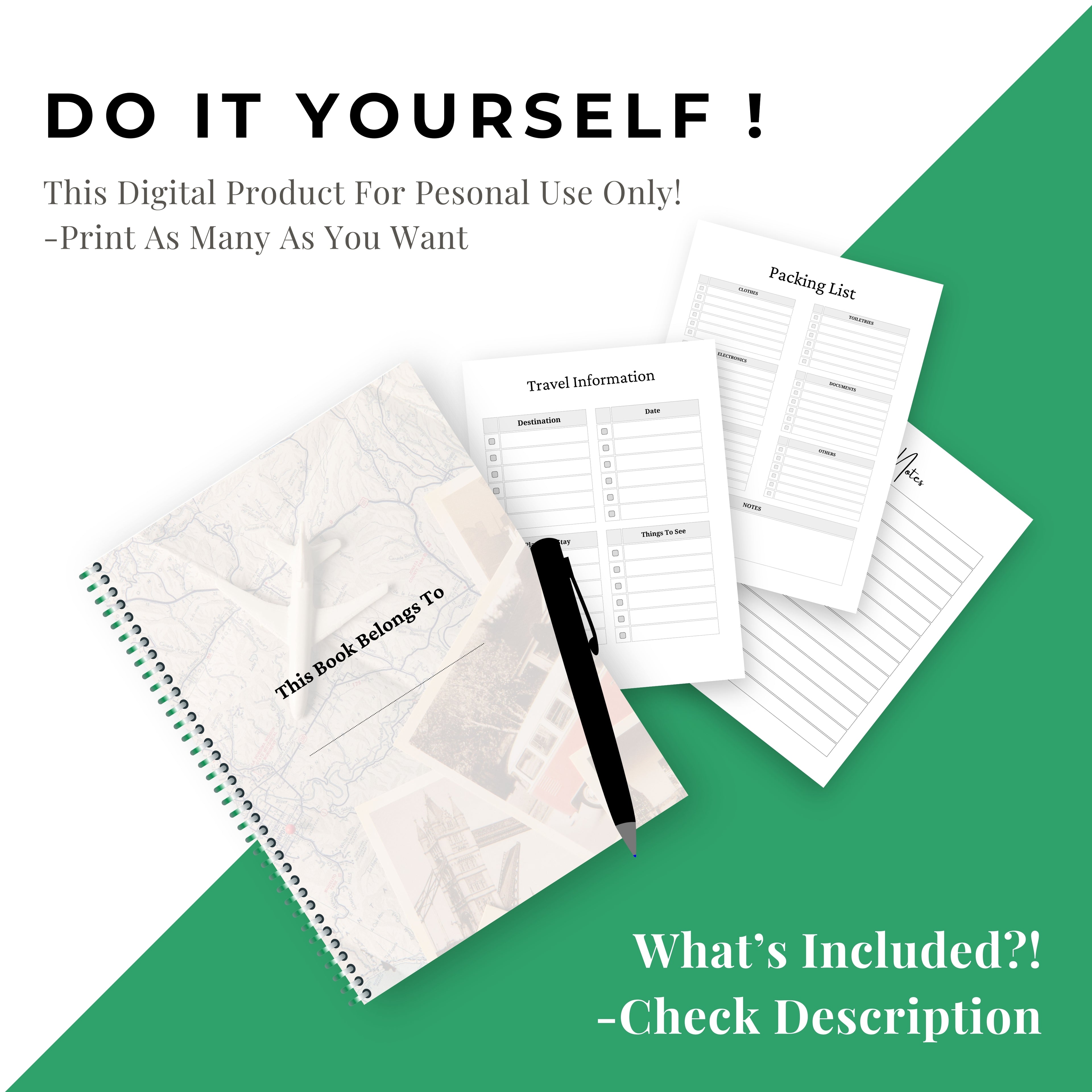 2026 Travel Planner Bundle