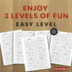 +1000 Senior Sudoku Pro Pack Bundle - 3 Levels