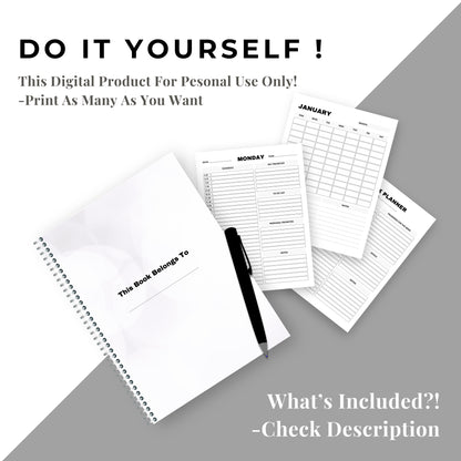 Work From Home Planner Bundle