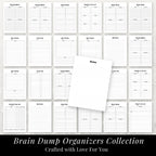 Brain Dump Planner Bundle