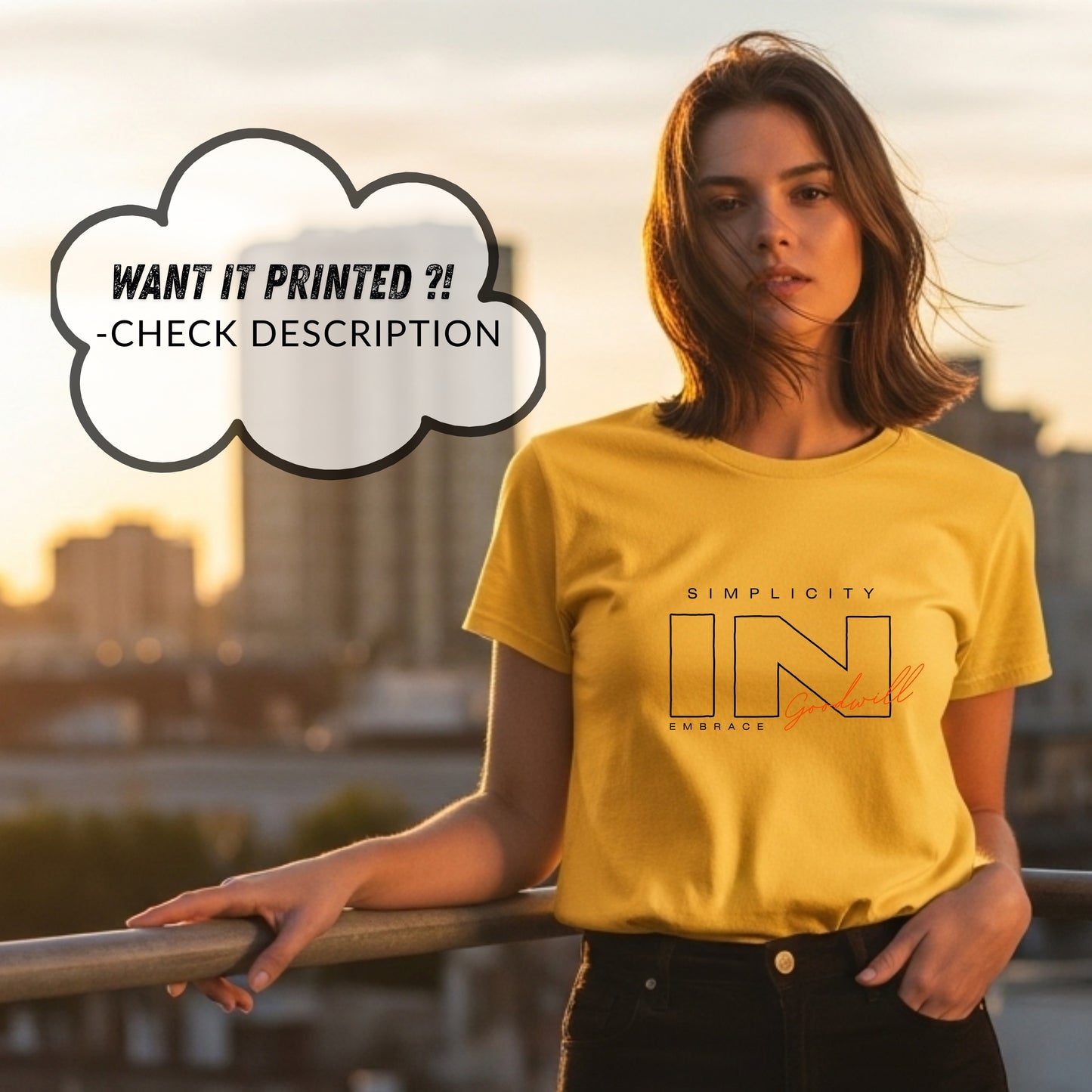 Simplicity In Goodwill Embrace - Minimalist Kindness Philosophy Statement Artwork