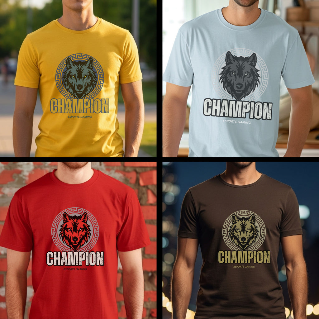 Champion Esports Gaming - Wolf Team Pride Statement Artwork