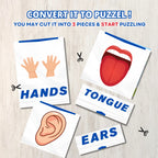 Cartes mémo de l'alphabet des fruits et légumes V1