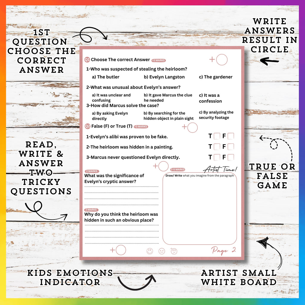 Detectives Reading Stories