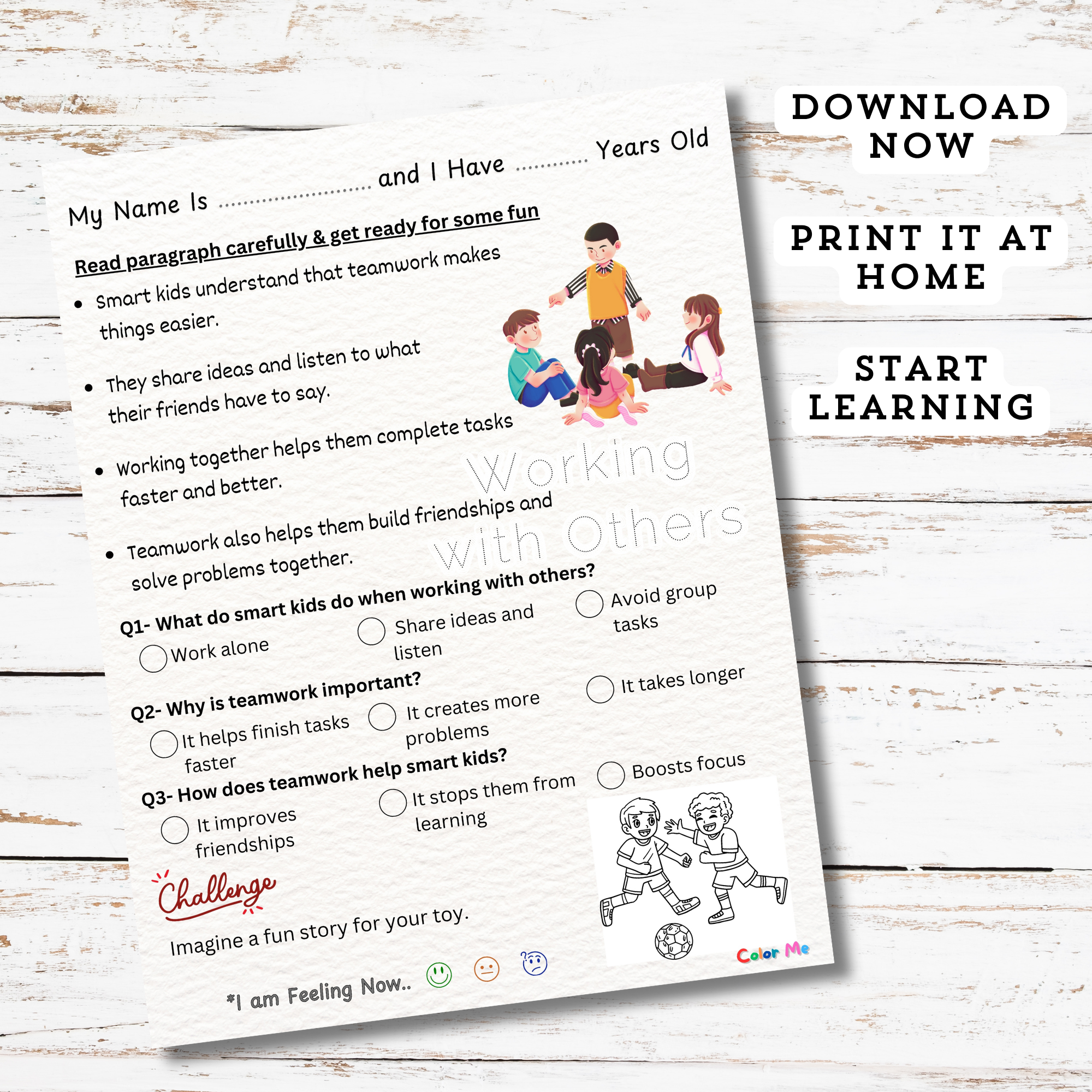 Super Smart Kids Sheets