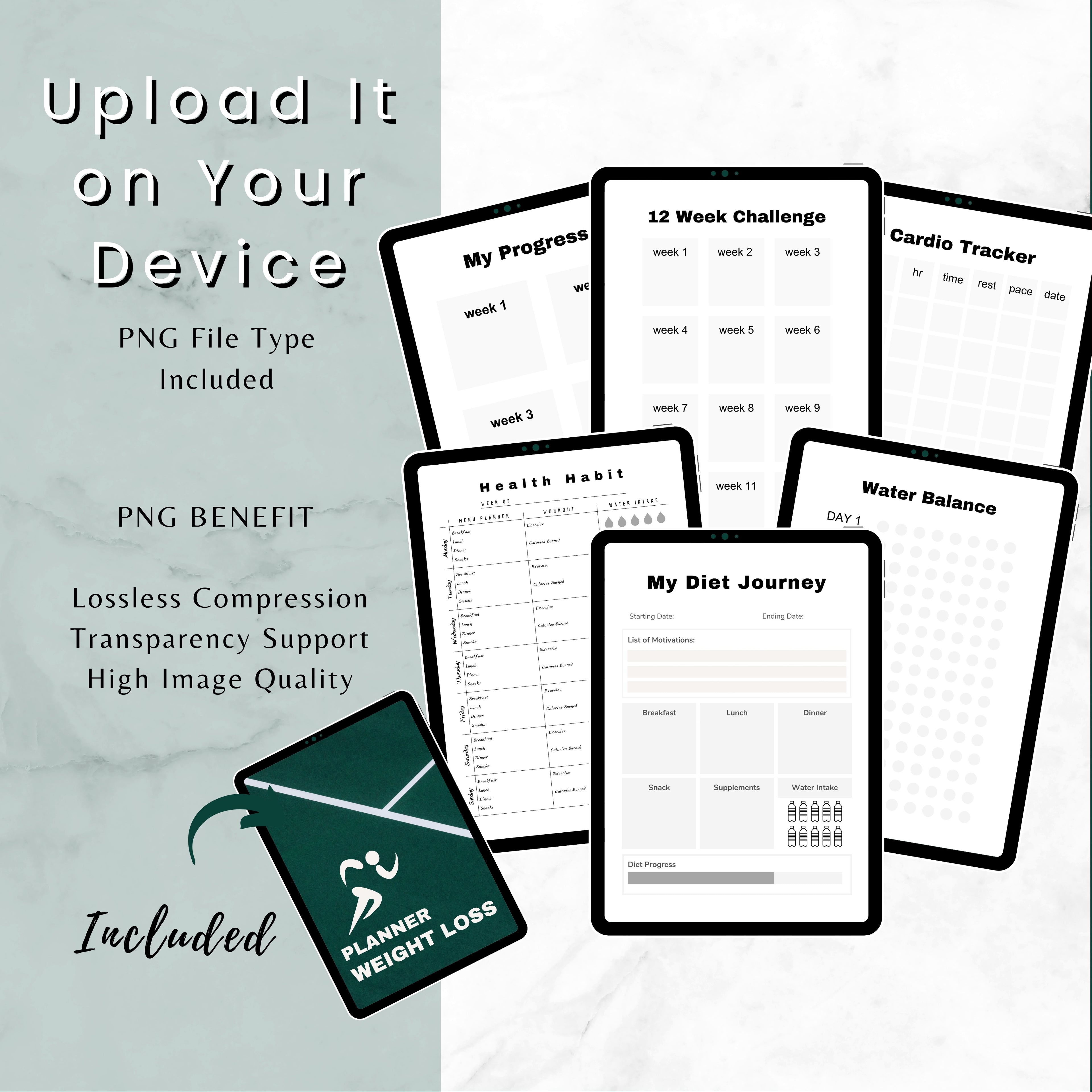 Weight Loss Planner Bundle