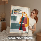 Success Through Consistency - Motivational Wall Art