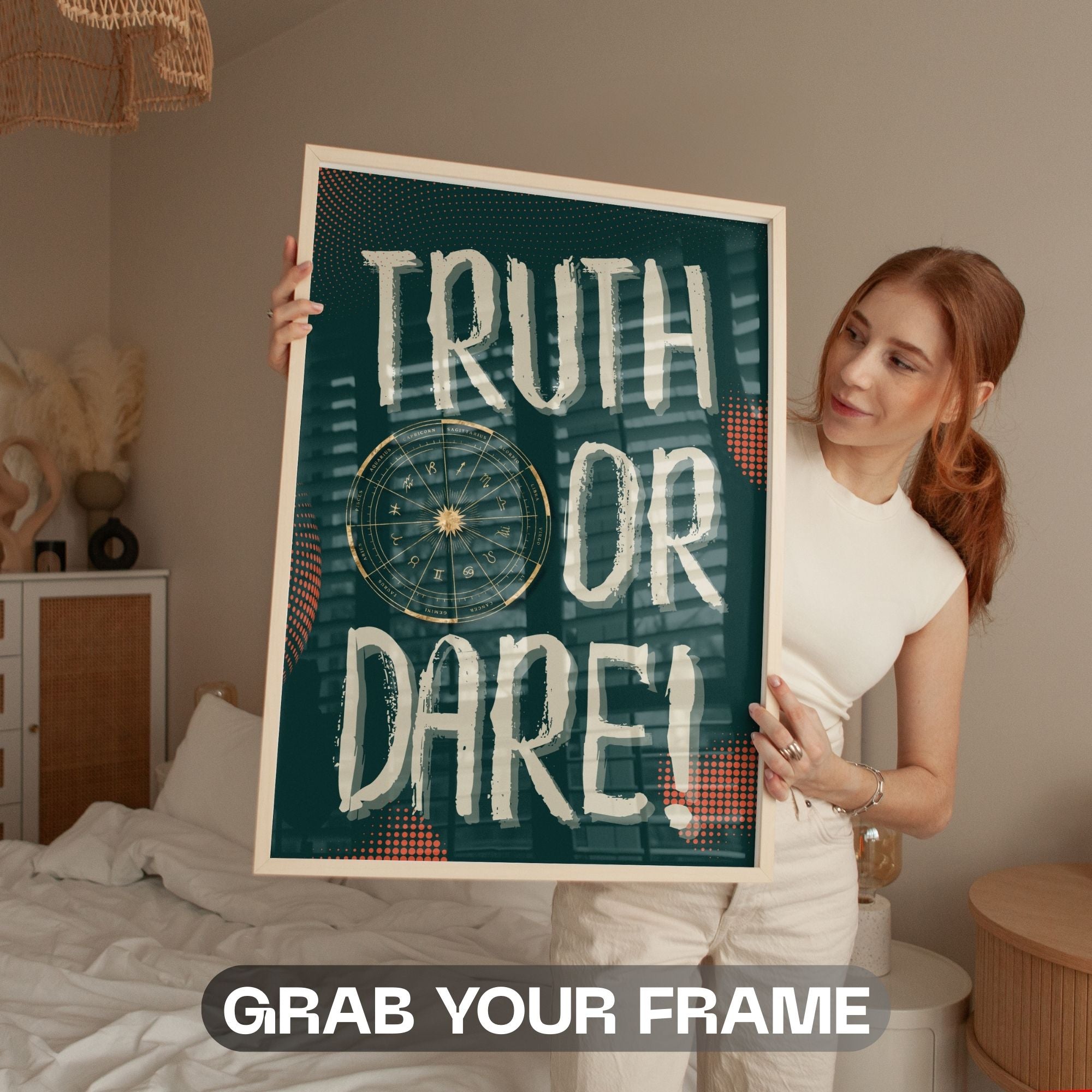 Truth or Dare - Mystical Challenge Wall Art