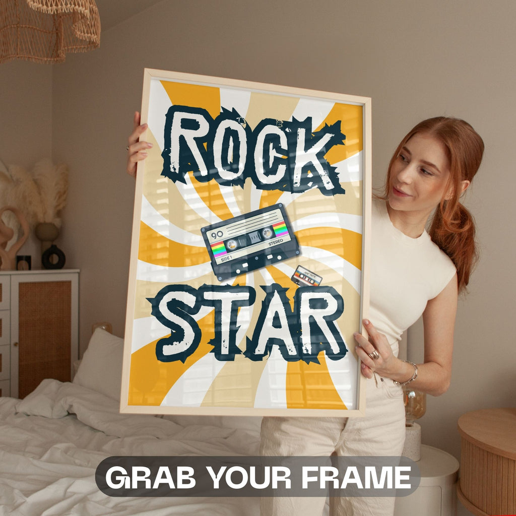 Rock Star Retro Wall Art